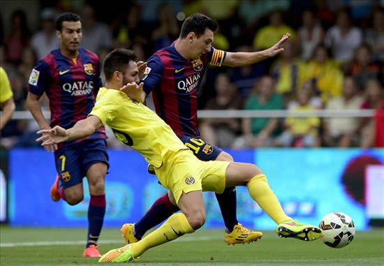 Messi suffers hip injury in win over Villarreal