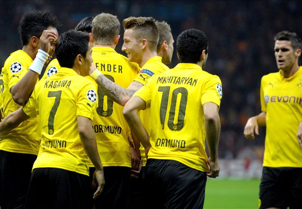 Galatasaray 0-4 Borussia Dortmund: Aubameyang puts BVB on brink of qualification