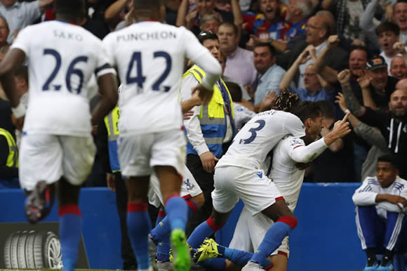 Chelsea FC 1 - 2 Crystal Palace : Crystal Palace claim surprise win over Chelsea at Stamford Bridge
