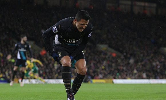Norwich City 1 - 1 Arsenal: Arsenal held by Norwich and rocked by Sanchez injury