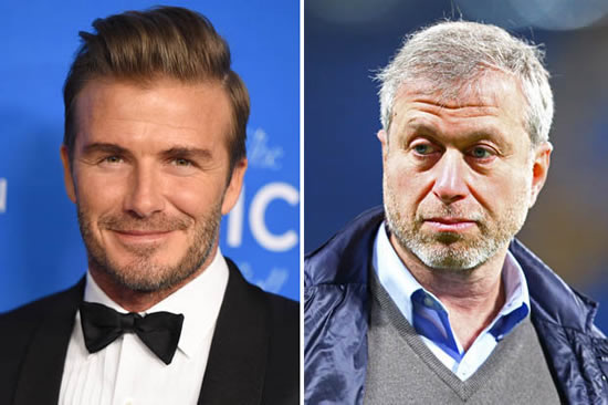 Roman's Beck-oning: Chelsea owner to team up with ex-Man United hunk to form super club