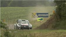 Rally leader Mikkelsen fastest in Germany test run