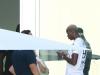Pogba spoke with Raiola away from the group of party-goers at the Miami mansion, who included Everton striker Romelu Lukuku who he shares the agent with
